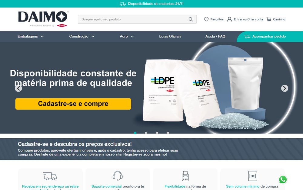 Home do site Daimo